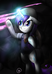 Size: 1200x1700 | Tagged: safe, artist:spittfireart, rarity, pony, g4, clothes, female, magic, miner, pickaxe, solo