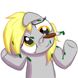 Size: 3426x3426 | Tagged: safe, artist:jammaren, derpy hooves, pegasus, pony, g4, female, high res, mare, paint, paint on fur, solo