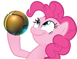 Size: 990x759 | Tagged: safe, pinkie pie, g4, look what pinkie found, metroid, morph ball