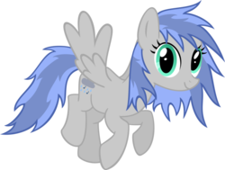 Size: 900x682 | Tagged: safe, artist:silverrainclouds, oc, oc only, oc:silver rains, pegasus, pony, female, mare, simple background, smiling, solo, transparent background