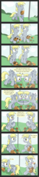 Size: 1466x6540 | Tagged: safe, artist:041744, derpy hooves, pegasus, pony, g4, comic, female, mare, mirror, muffin, twist ending
