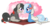 Size: 500x255 | Tagged: safe, artist:0r0ch1, octavia melody, trixie, g4, blushing, duo, female, lesbian, recolor, shipping, trixtavia, wedding