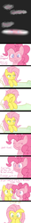 Size: 657x4680 | Tagged: safe, artist:speccysy, fluttershy, pinkie pie, ask fluttershy and pinkie pie, g4, blushing, comic, female, lesbian, morning ponies, ship:flutterpie, shipping, tumblr