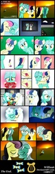 Size: 2218x6897 | Tagged: safe, artist:walliscolours, bon bon, lyra heartstrings, sweetie drops, earth pony, pony, g4, elderly, female, lesbian, marriage, old, older, ship:lyrabon, shipping