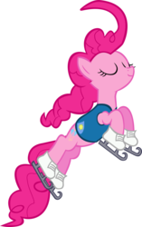 Size: 3133x5000 | Tagged: safe, artist:obtuselolcat, pinkie pie, g4, winter wrap up, simple background, transparent background, vector