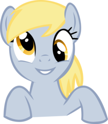 Size: 5000x5716 | Tagged: dead source, safe, artist:obtuselolcat, derpy hooves, pegasus, pony, g4, the last roundup, absurd resolution, female, happy, mare, simple background, solo, transparent background, vector