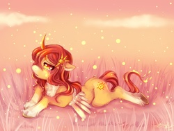 Size: 1300x985 | Tagged: safe, artist:brandi, league of legends, leona, ponified