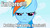 Size: 1280x713 | Tagged: safe, edit, edited screencap, screencap, rainbow dash, applebuck season, g4, season 1, angry, annoyed, bored, female, image macro, meme, narrowed eyes