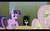 Size: 1024x640 | Tagged: safe, screencap, fluttershy, twilight sparkle, pony, g4, my little pony: friendship is magic, the return of harmony, butt, canterlot hedge maze, discorded, female, flower, hedge maze, letterboxing, mare, maze, plot, youtube caption