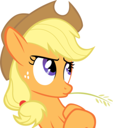 Size: 841x951 | Tagged: safe, applejack, earth pony, pony, g4, eyes, female, simple background, solo