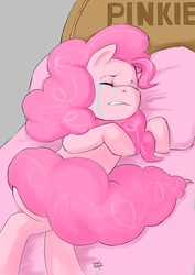 Size: 700x990 | Tagged: safe, artist:diasfox, pinkie pie, earth pony, pony, g4, crying, solo