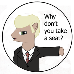 Size: 465x464 | Tagged: source needed, safe, artist:djparadroid, chris hansen, ponified, to catch a predator