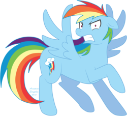 Size: 895x818 | Tagged: safe, artist:arastane-siryphia, rainbow dash, pony, g4, female, solo