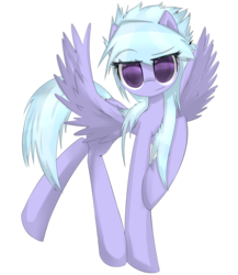 Size: 2607x3000 | Tagged: safe, artist:prozenconns, cloudchaser, pony, g4, female, high res, simple background, solo, transparent background