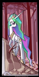 Size: 466x900 | Tagged: safe, artist:saurabhinator, princess celestia, pony, g4, female, solo