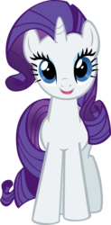 Size: 3054x6222 | Tagged: safe, artist:kittyhawk-contrail, part of a set, rarity, pony, unicorn, g4, cute, female, happy, hugpony poses, looking at you, mare, open mouth, raribetes, simple background, solo, transparent background, vector