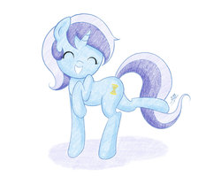 Size: 1200x1000 | Tagged: safe, artist:jdan-s, minuette, pony, unicorn, g4, female, filly, foal, simple background, smiling, smiling at you, solo, white background