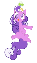 Size: 320x544 | Tagged: safe, artist:shaddyshad, screwball, pony, g4, female, flying, hat, propeller hat, simple background, solo, swirly eyes, transparent background, vector