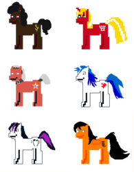 Size: 386x495 | Tagged: safe, oc, oc only, code ponies, meta, pixel art