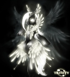 Size: 890x981 | Tagged: safe, artist:xennos, oc, oc only, seraph, trinity: rebirth, multiple wings