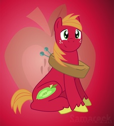 Size: 982x1086 | Tagged: safe, artist:samareck, big macintosh, earth pony, pony, g4, male, stallion