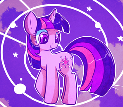 Size: 800x700 | Tagged: safe, artist:lustrous-dreams, twilight sparkle, pony, unicorn, g4, cute, female, mare, smiling, solo, stars