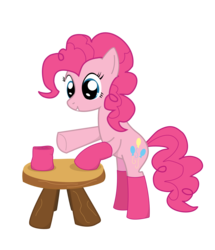 Size: 1800x2096 | Tagged: safe, artist:tg737, pinkie pie, earth pony, pony, g4, clothes, female, mare, simple background, socks, solo, transparent background