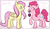 Size: 719x419 | Tagged: safe, artist:clovercoin, fluttershy, pinkie pie, g4, female, flower, lesbian, ship:flutterpie, shipping