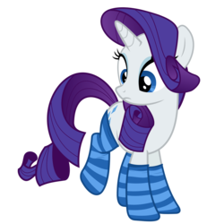 Size: 3000x3000 | Tagged: safe, artist:alexiy777, rarity, pony, unicorn, g4, clothes, female, high res, mare, simple background, socks, solo, striped socks, transparent background, vector