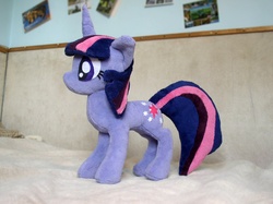 Size: 1072x802 | Tagged: safe, artist:spark-strudel, twilight sparkle, g4, irl, photo, plushie