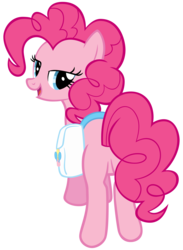 Size: 3100x4225 | Tagged: safe, artist:atomicgreymon, pinkie pie, earth pony, pony, g4, bag, bedroom eyes, butt, female, mare, plot, saddle bag, show accurate, simple background, transparent background, vector