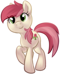 Size: 653x800 | Tagged: safe, artist:php27, roseluck, pony, g4, female, simple background, solo, transparent background