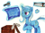 Size: 2500x1864 | Tagged: safe, artist:jamescorck, trixie, pony, unicorn, g4, blueprint, crosscut saw, crossover, female, hammer, levitation, magic, minecraft, nails, nose wrinkle, pickaxe, raised hoof, saw, simple background, solo, telekinesis, trixie's wagon, wavy mouth, white background