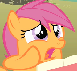 Size: 435x406 | Tagged: safe, screencap, scootaloo, pony, g4, cropped, female, filly, foal, solo