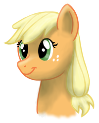 Size: 498x621 | Tagged: safe, artist:topgull, applejack, earth pony, pony, g4, female, solo