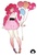 Size: 477x700 | Tagged: safe, artist:duckymonstah, pinkie pie, human, g4, balloon, female, humanized, simple background, solo, tongue out, white background