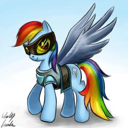 Size: 900x900 | Tagged: safe, artist:rayzor-sharp, rainbow dash, g4, crossover, female, runescape