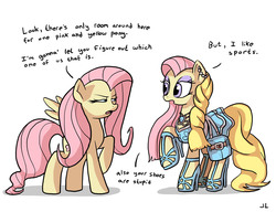 Size: 1875x1438 | Tagged: safe, artist:docwario, fluttershy, pony, g4, bratz, female, high heels, jewelry, mare, ponified, purse, sierra, struts