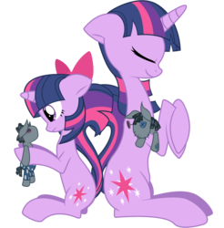 Size: 1692x1718 | Tagged: safe, artist:nun2artzy, smarty pants, twilight sparkle, g4, filly, foal, hair bow, simple background, transparent background