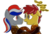 Size: 846x580 | Tagged: safe, artist:tggeko, oc, oc only, oc:coke pony, food pony, original species, pepsi pony, sad