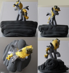 Size: 1299x1370 | Tagged: safe, derpy hooves, pony, g4, customized toy, irl, photo, toy