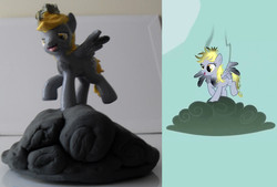 Size: 1087x735 | Tagged: safe, derpy hooves, pony, g4, customized toy, irl, photo, toy