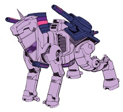 Size: 943x861 | Tagged: safe, twilight sparkle, g4, balius, battletech, mech