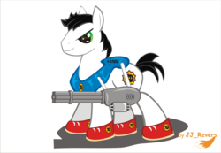 Size: 1600x1104 | Tagged: safe, artist:burnout, ponified, sam "serious" stone, serious sam