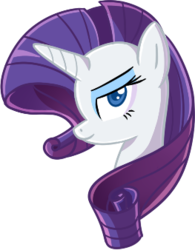 Size: 263x338 | Tagged: safe, artist:miketheuser, rarity, pony, g4, female, solo