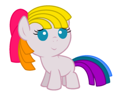 Size: 1000x800 | Tagged: safe, artist:beavernator, toola-roola, pony, g3, g4, baby, baby pony, filly, foal, g3 to g4, generation leap