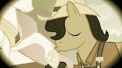 Size: 720x405 | Tagged: safe, screencap, pokey oaks, princess celestia, sew 'n sow, earth pony, pony, family appreciation day, g4, angry, animated, dumbass, female, granny smith's parents, hoof kissing, jealous, male, mare, nose wrinkle, sepia, sew 'n sow is not amused, stallion, unamused