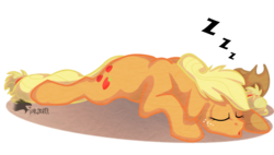 Size: 1500x850 | Tagged: dead source, safe, artist:gonedreamer, applejack, earth pony, pony, g4, female, solo