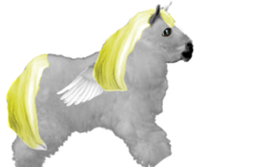 Size: 586x353 | Tagged: safe, derpy hooves, fluffy pony, pegasus, pony, g4, female, mare, realistic