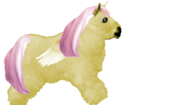 Size: 586x353 | Tagged: safe, fluttershy, fluffy pony, g4, realistic